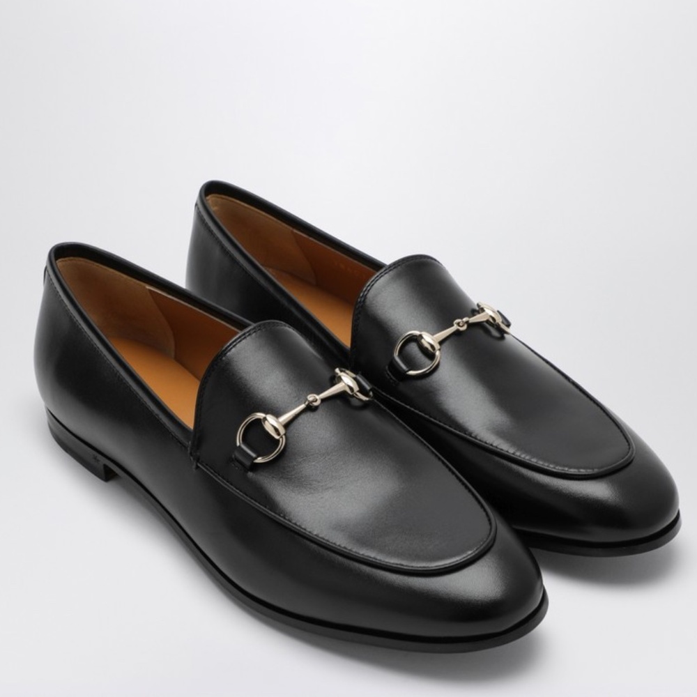 NEW Gucci Leather Loafers